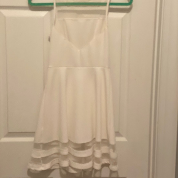 HOST PICK ‼️Monteau LosAngeles Sheer Paneling  Fit&Flare Dress - Picture 9 of 16